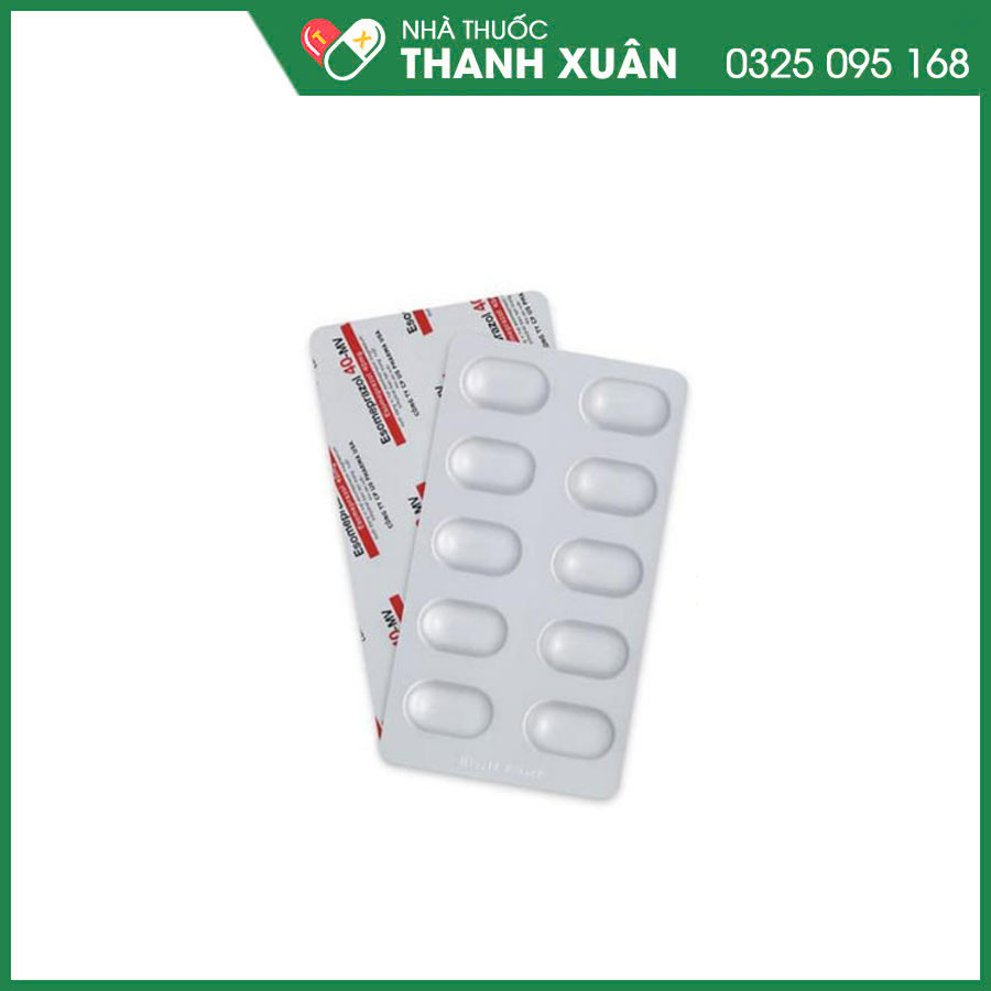 Esomeprazol 40-MV thuốc điều trị trào ngược dạ dày, thực quản, loét dạ dày tá tràng